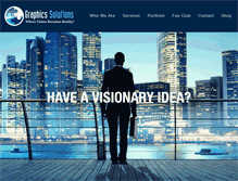 Tablet Screenshot of graphics-solution.com